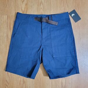 Nike SB Dunk Low Panda Woven Shorts Skateboarding With Belt Size M 30 Brand New